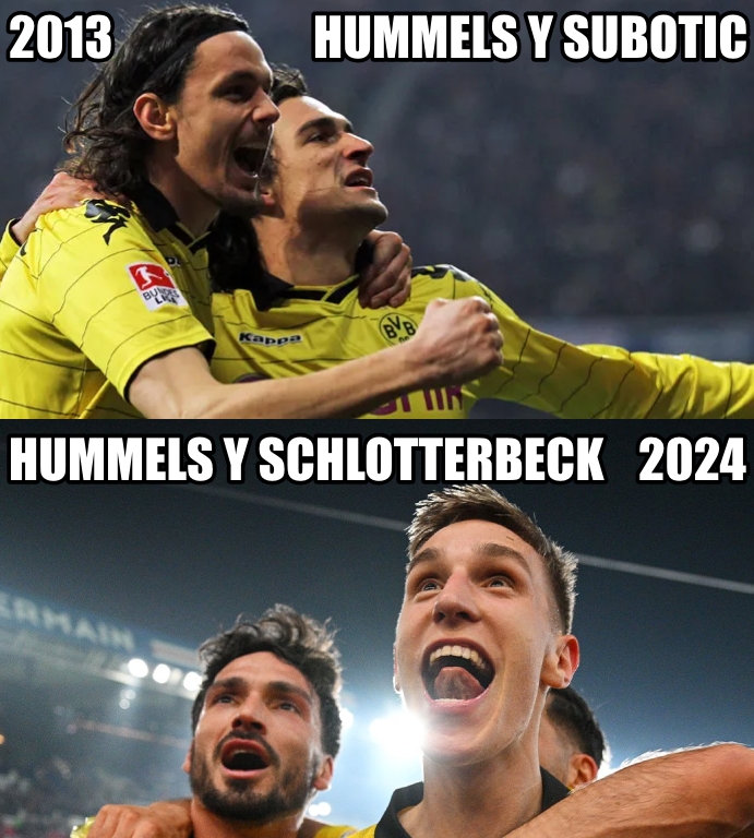 从2013搭档苏博蒂奇到2024施洛特贝克！不变的是胡梅尔斯